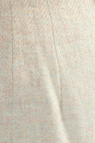 Vintage Wollrock hellgrün Taschen