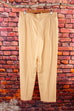 Vintage ESCADA Hose gelb 90er beige Designer Frau gelb L 44-46 M 40-42 Special vintageberlin.de
