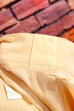 Vintage ESCADA Hose gelb 90er beige Designer Frau gelb L 44-46 M 40-42 Special vintageberlin.de