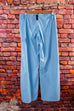Vintage Palazzo Hose hellblau 90er blau Disco Frau M 40-42 Special vintageberlin.de