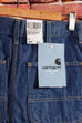 Carhartt single knee Bermuda blau M 48-50 Mann vintageberlin.de