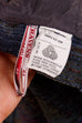 Winterrock blau Blumen 80er 90er blau bunt Frau L 44-46 M 40-42 Rockabilly Sekretärin Special vintageberlin.de
