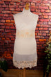 70s Unterkleid creme Spitze