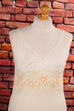 70s Unterkleid creme Spitze