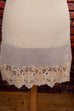 70s Unterkleid creme Spitze
