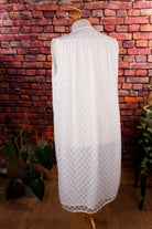 Vintage Nachtkleid weiß Spitze
