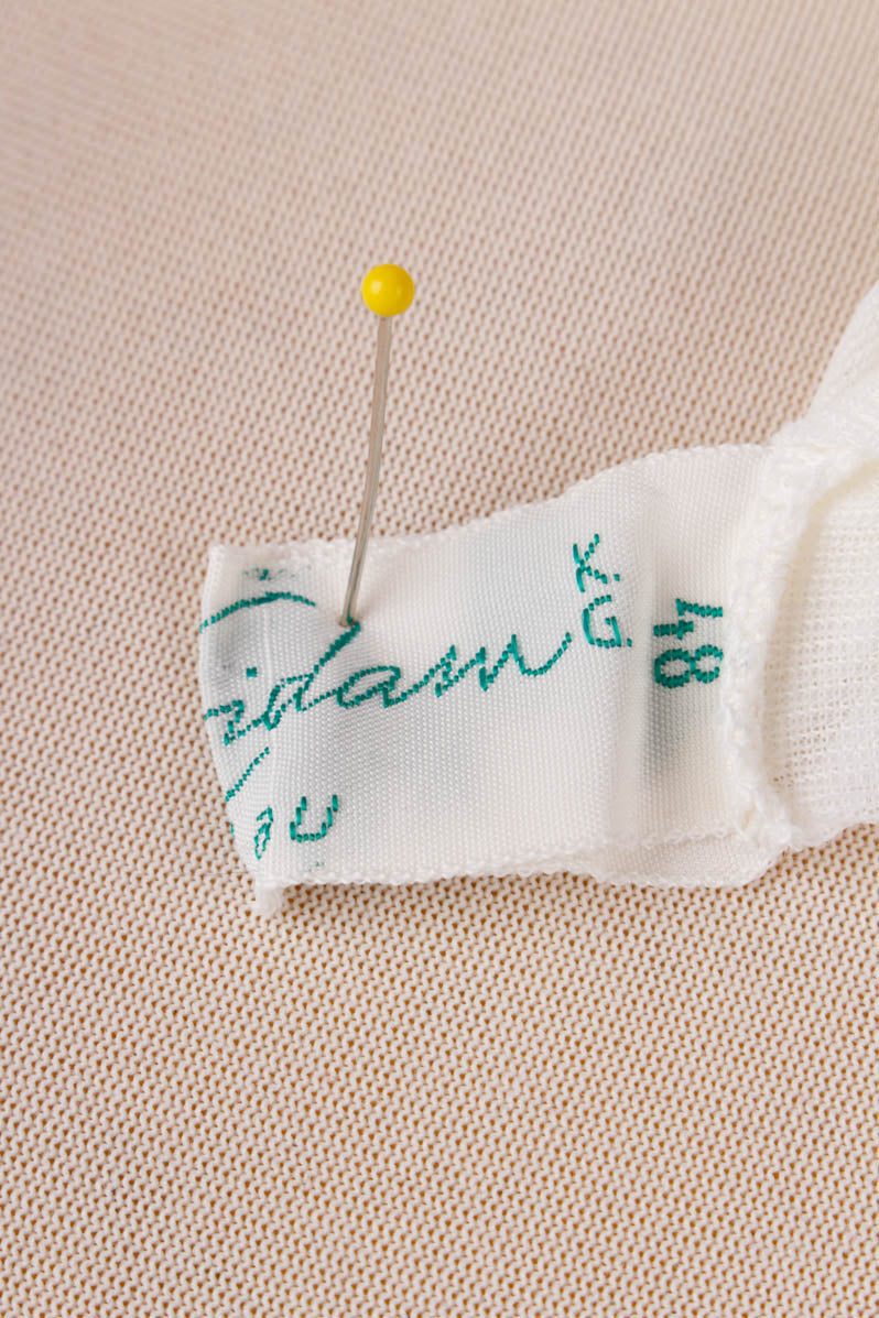Vintage Nachtkleid weiß Spitze