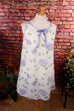 70er Nachtkleid lila Blumen Default Title 60er 70er Boho bunt Disco Frau L 44-46 lila M 40-42 Rockabilly Special weiß vintageberlin.de