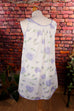 70er Nachtkleid lila Blumen 60er 70er Boho bunt Disco Frau L 44-46 lila M 40-42 Rockabilly Special weiß vintageberlin.de