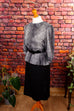 80er Powerdress schwarz-weiß Default Title 80er Abendmode Disco Frau M 40-42 real-80er Rockabilly schwarz Special vintageberlin.de