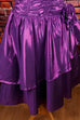 80s Disco Partykleid lila metallic