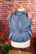 40er Jahre Blazer silber Satin