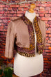 50er Leo Bolero 20er 30er 40er 50er Abendmode Boho braun Frau L 44-46 real-rockabilly Rockabilly Special vintageberlin.de
