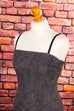 D&G Stretchkleid grau Frottee