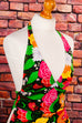 60s Minikleid bunt Blumen 60er 70er Boho bunt Disco Frau Hippie M 40-42 real-disco real-rockabilly Rockabilly S 36-38 Schlager Special vintageberlin.de