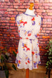 Hippie Minikleid Chiffon Default Title 70er 80er Boho bunt Disco Frau Hippie lila S 36-38 Special vintageberlin.de