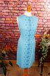 60s Shiftdress türkis