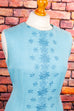 60s Shiftdress türkis