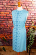 60s Shiftdress türkis