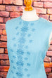 60s Shiftdress türkis