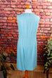60s Shiftdress türkis