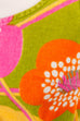 60s Frottee Kleid neon