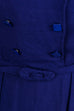 40s Kleid blau bestickt 30er 40er 50er blau Frau M 40-42 real-rockabilly Rockabilly S 36-38 Special vintageberlin.de