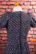 Boho Hippiekleid Baumwolle 70er blau Boho bunt Frau Hippie real-boho S 36-38 Schlager Special vintageberlin.de