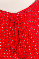 Flapperkleid rot Seide