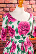50er Jahre Petticoatkleid rosa Blumen 50er 60er bunt Frau Petticoat pink real-rockabilly Rockabilly rosa S 36-38 Special vintageberlin.de