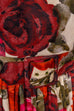 50er Jahre Petticoatkleid rot Plissee
