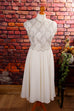60s Tanzkleid silber Default Title 60er Abendmode Frau Hochzeit M 40-42 Rockabilly S 36-38 silber Special weiß vintageberlin.de
