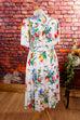 Sommerkleid bunt Falten