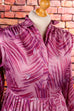 Vintage Plisseekleid lila 70er Disco Frau lila M 40-42 Rockabilly vintageberlin.de