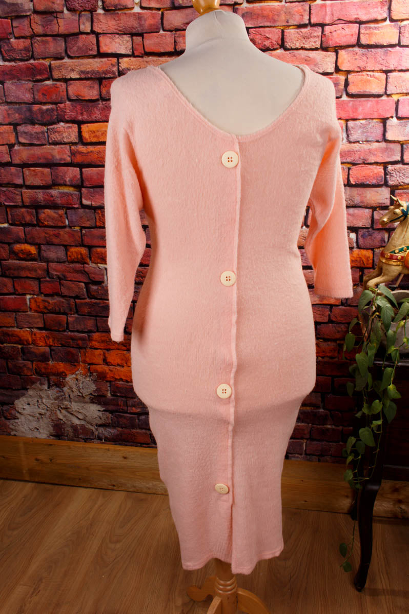 Strickkleid rosa