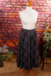 karierter Tweed Wollrock Taschen Default Title 70er Boho Frau grau Rockabilly S 36-38 Special XS 32-34 vintageberlin.de