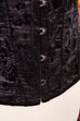 Schnürkorsage schwarz Brokat Frau Gothic S 36-38 schwarz Special XS 32-34 vintageberlin.de