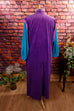 Frottee Bademantel lila 80er Frau lila M 40-42 Special vintageberlin.de