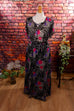 Hippie Maxikleid schwarz bunt Default Title 70er Boho bunt Frau Hippie M 40-42 real-boho Special vintageberlin.de
