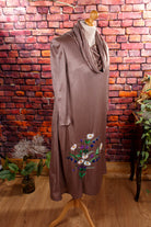 Boho Rollkragenkleid