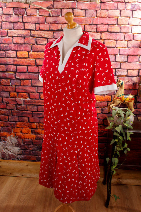 Schlager Kleid himbeerrot