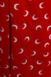 Schlager Kleid himbeerrot 70er Disco Frau rot Schlager XL 48-50 XXL 52-54 vintageberlin.de