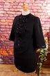 60s Disco Kleid schwarz Spitzbrust 60er Abendmode Disco Frau L 44-46 real-disco real-rockabilly Rockabilly Schlager schwarz Special vintageberlin.de
