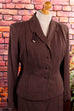 30er Jahre Kostüm braun 30er 40er 50er braun Frau real-rockabilly Rockabilly Special XL 48-50 vintageberlin.de
