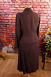 30er Jahre Kostüm braun 30er 40er 50er braun Frau real-rockabilly Rockabilly Special XL 48-50 vintageberlin.de