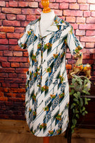 70s Schlagerkleid bunt