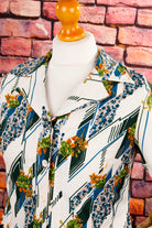 70s Schlagerkleid bunt