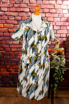 70s Schlagerkleid bunt