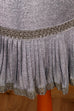 60s Disco Minikleid silber 60er 70er Abendmode Charleston Disco Frau real-disco S 36-38 Schlager silber Special vintageberlin.de