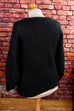 Mohair Pulli l´amour schwarz Pailletten